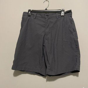 The North Face Shorts Men's 34 Gray Outdoor Nylon